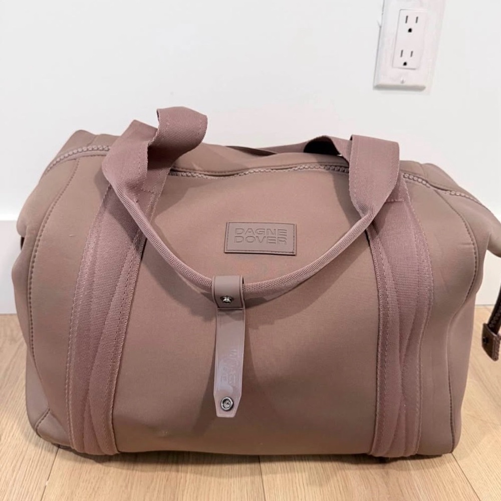 Dagne Dover Brown Duffel Bag